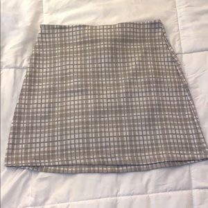 Plaid skirt from Pacsun